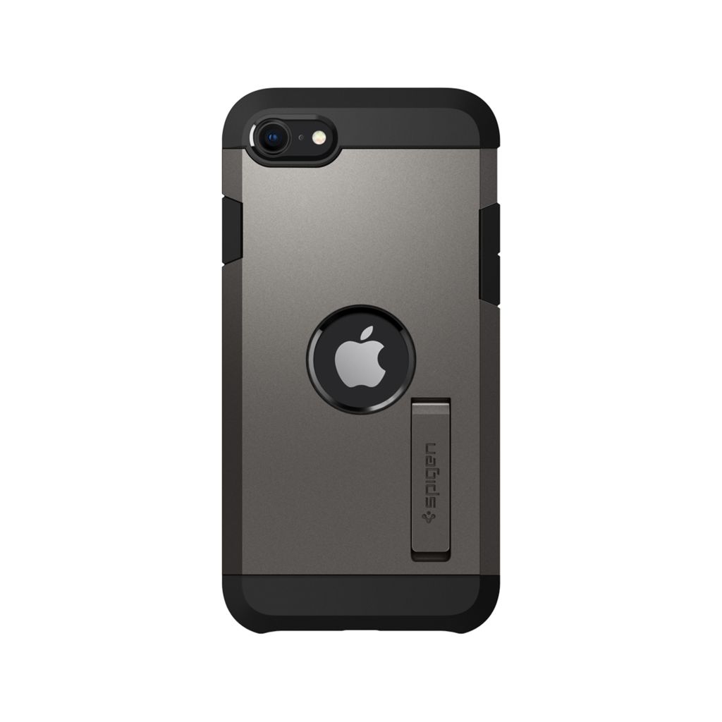Spigen Tough Armor Backcover Apple iPhone SE (2022 / 2020) - Gunmetal
