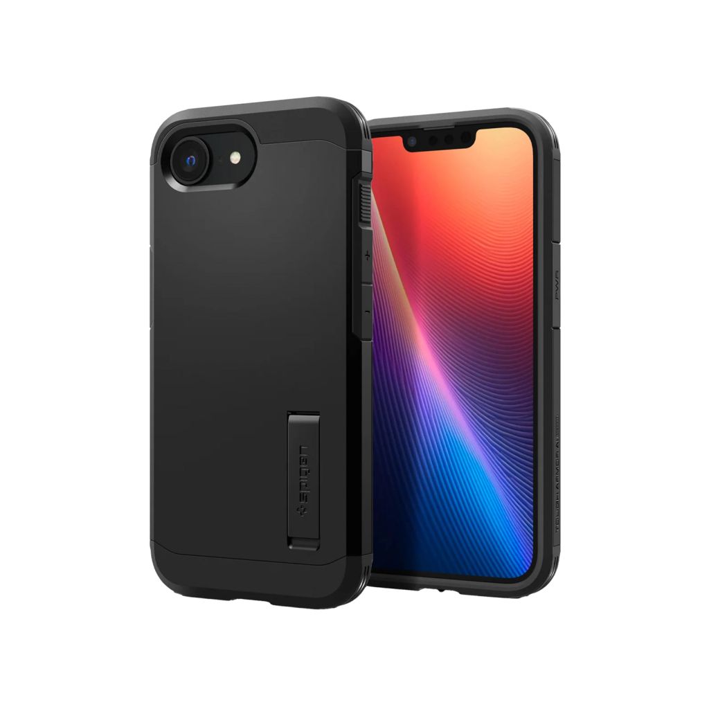 Spigen Tough Armor Backcover MagSafe Apple iPhone 16e - Black
