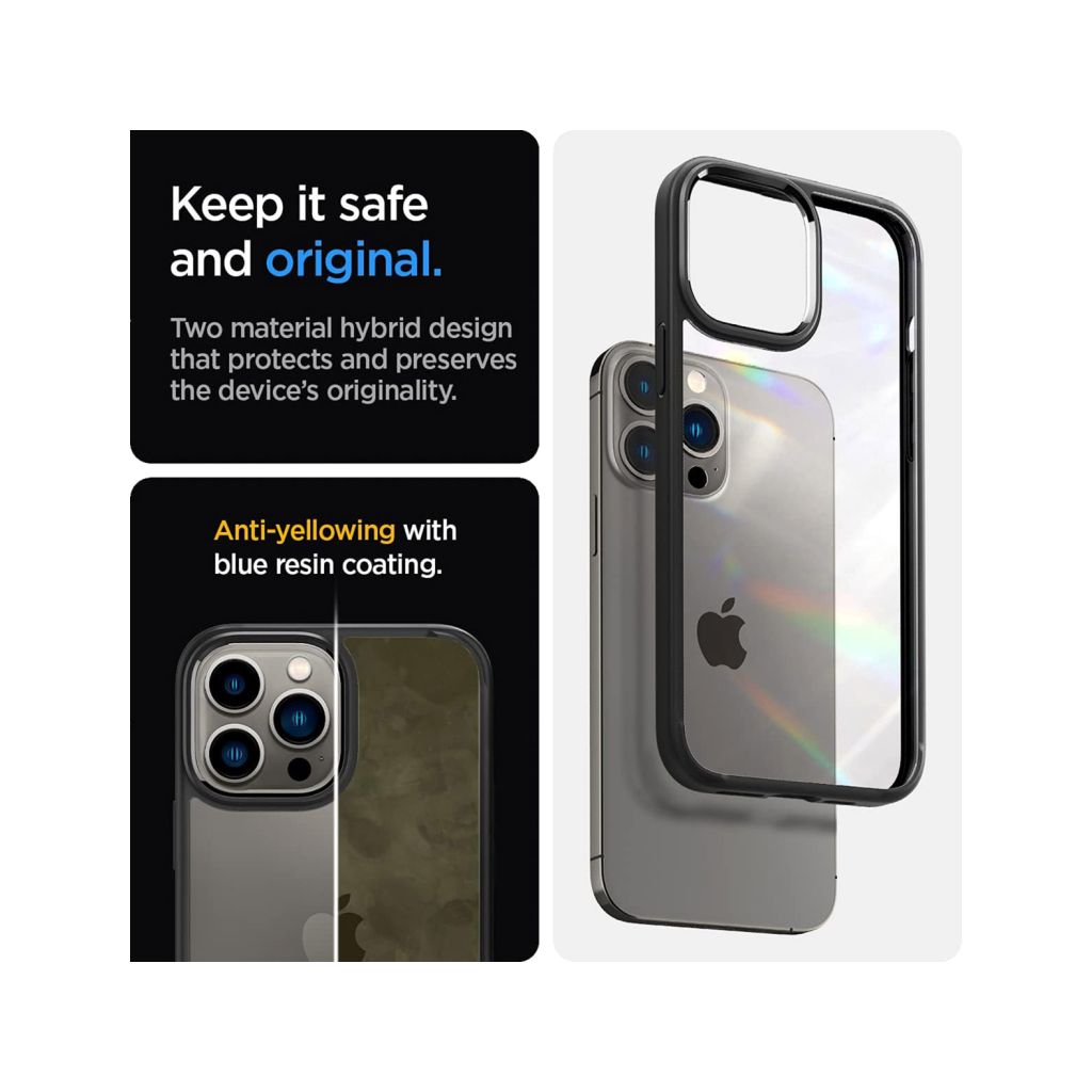 Spigen Ultra Hybrid Backcover Apple iPhone 16e - Crystal Clear