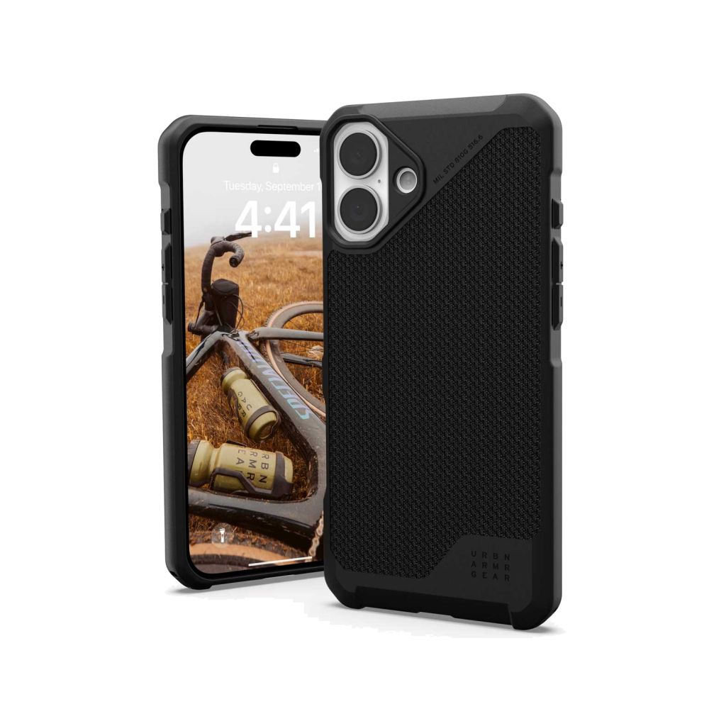 UAG Metropolis LT MagSafe Backcover Apple iPhone 16 Plus - Kevlar Black