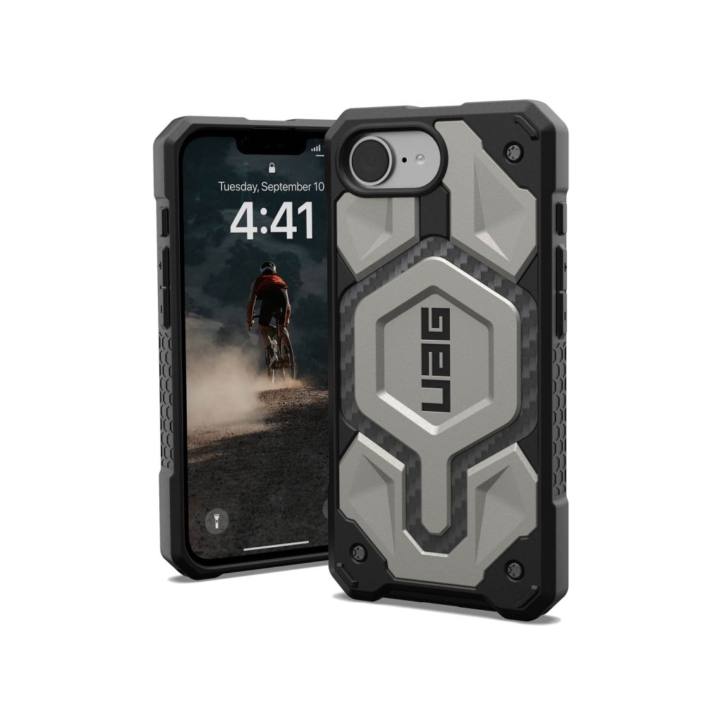 UAG Monarch Backcover Apple iPhone 16e - Titanium