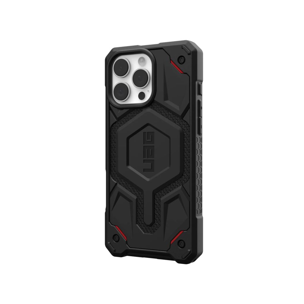 UAG Monarch Pro Backcover Apple iPhone 16 Pro Max - Kevlar Black