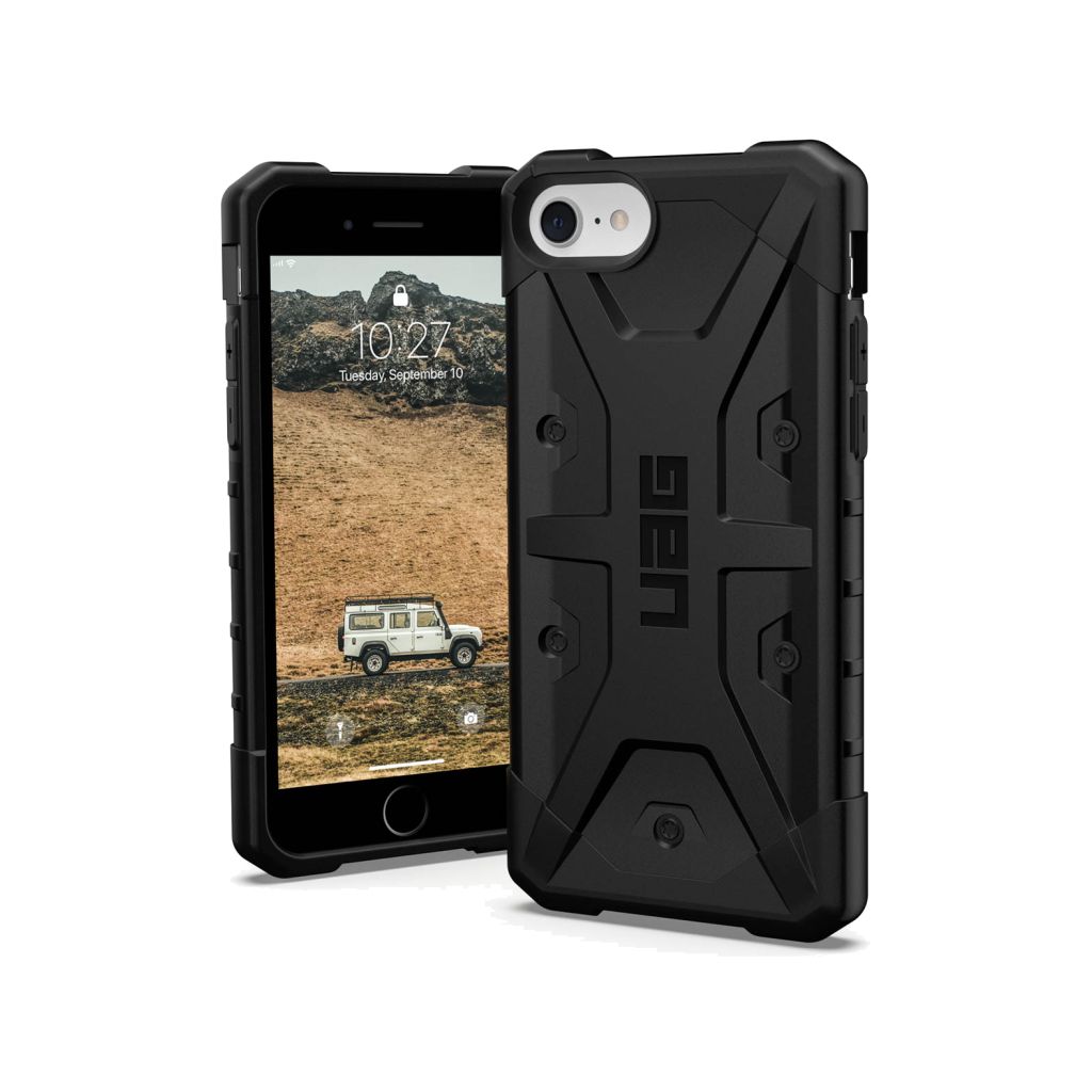 UAG Pathfinder Backcover Apple iPhone SE (2022 / 2020) / 8 / 7 / 6(s) - Zwart