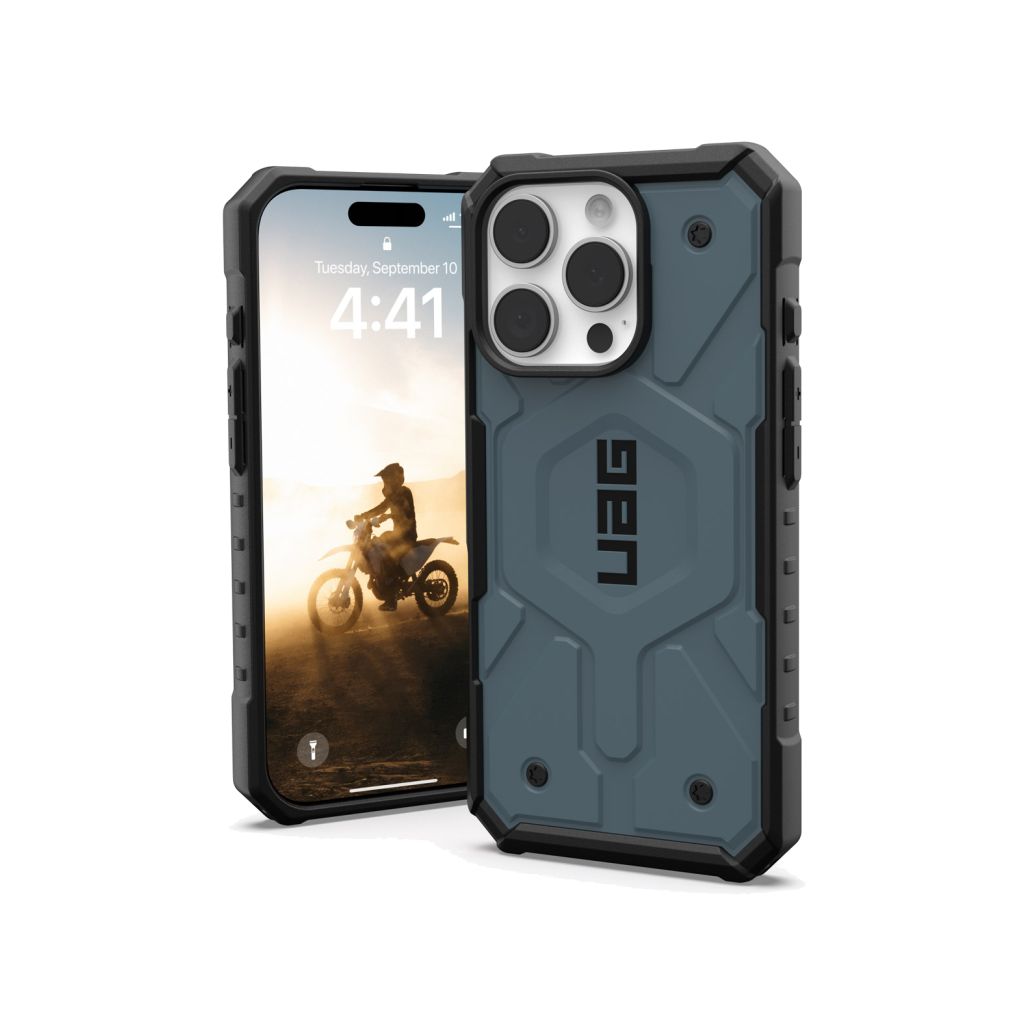 UAG Pathfinder Backcover MagSafe Apple iPhone 16 Pro - Cloud Blue