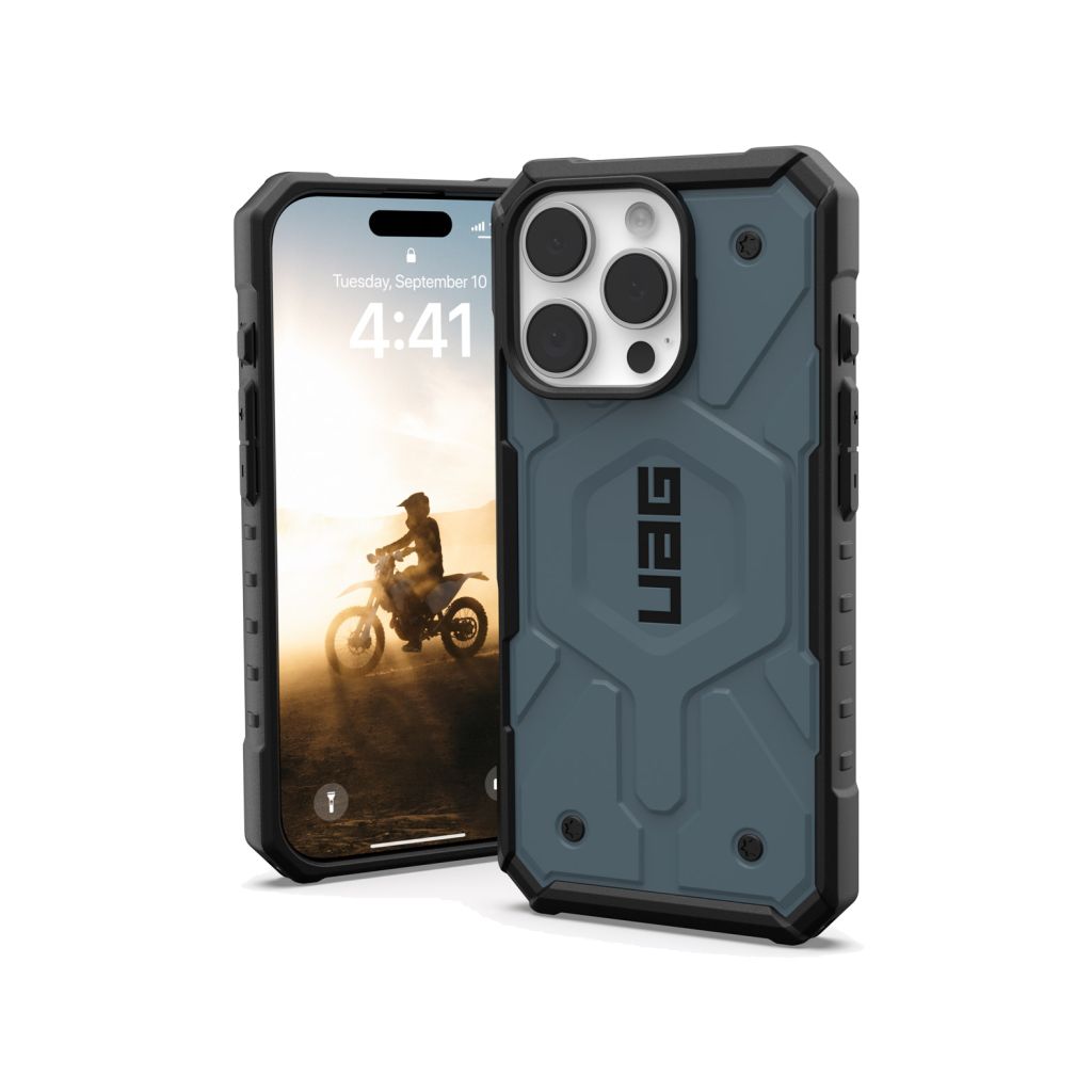 UAG Pathfinder Backcover MagSafe Apple iPhone 16 Pro Max - Cloud Blue