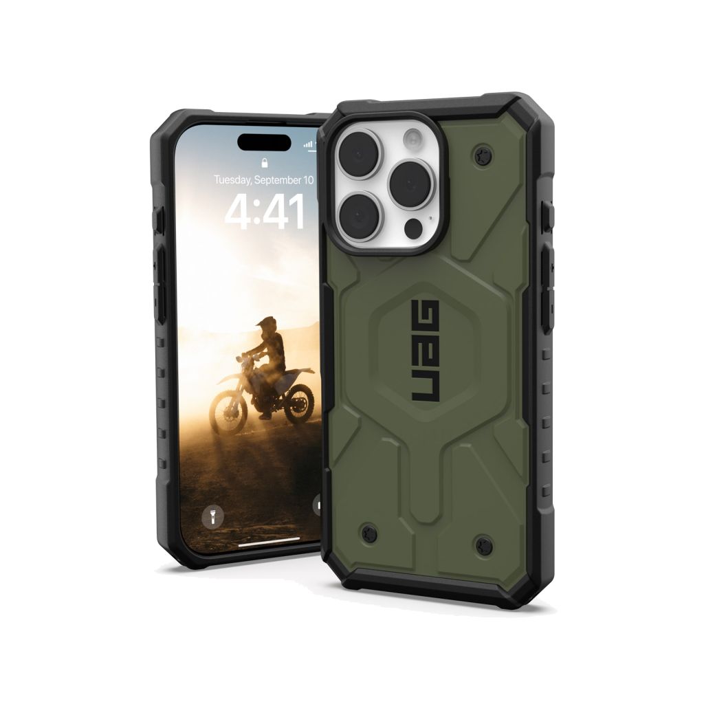 UAG Pathfinder Backcover MagSafe Apple iPhone 16 Pro - Olive Drab