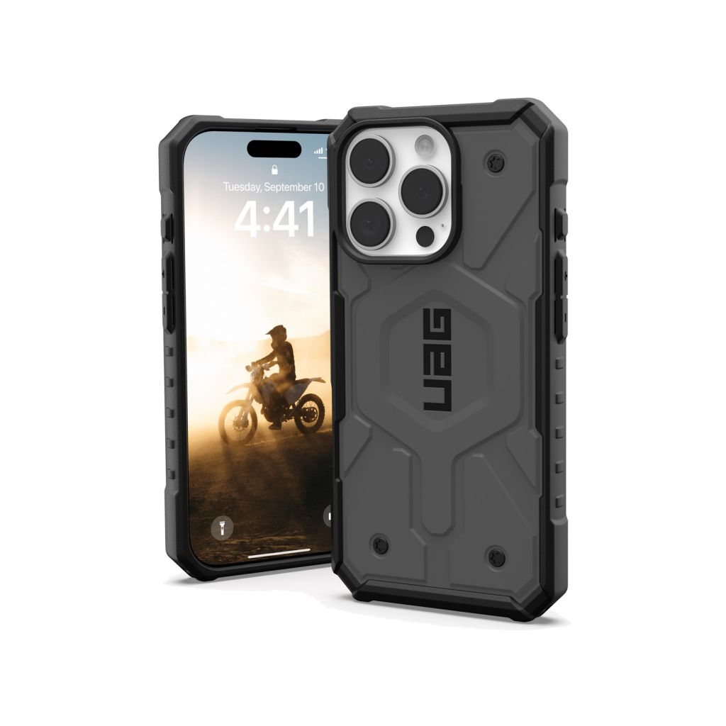 UAG Pathfinder Backcover MagSafe Apple iPhone 16 Pro - Silver