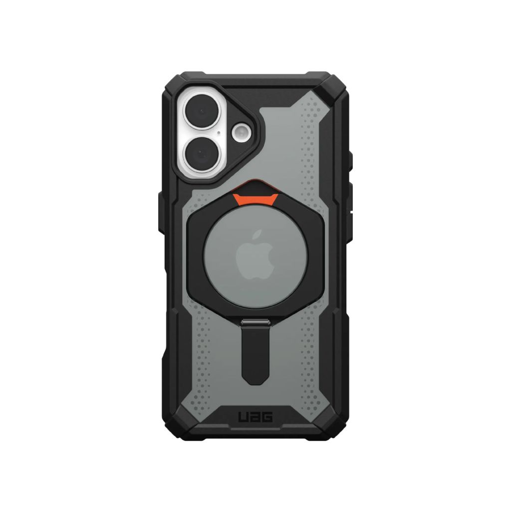 UAG Plasma XTE Backcover MagSafe Apple iPhone 16 - Black / Orange