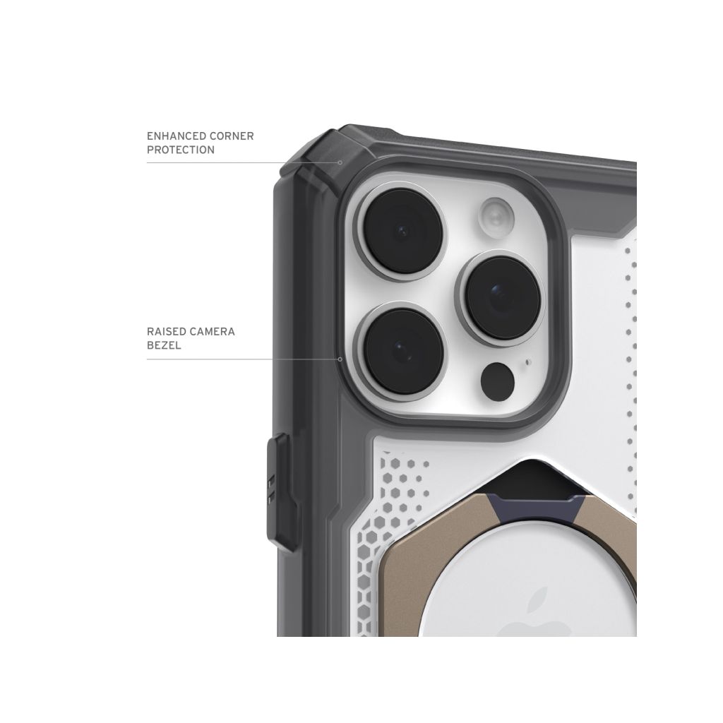 UAG Plasma XTE Backcover MagSafe Apple iPhone 16 Pro - Ash / Titanium