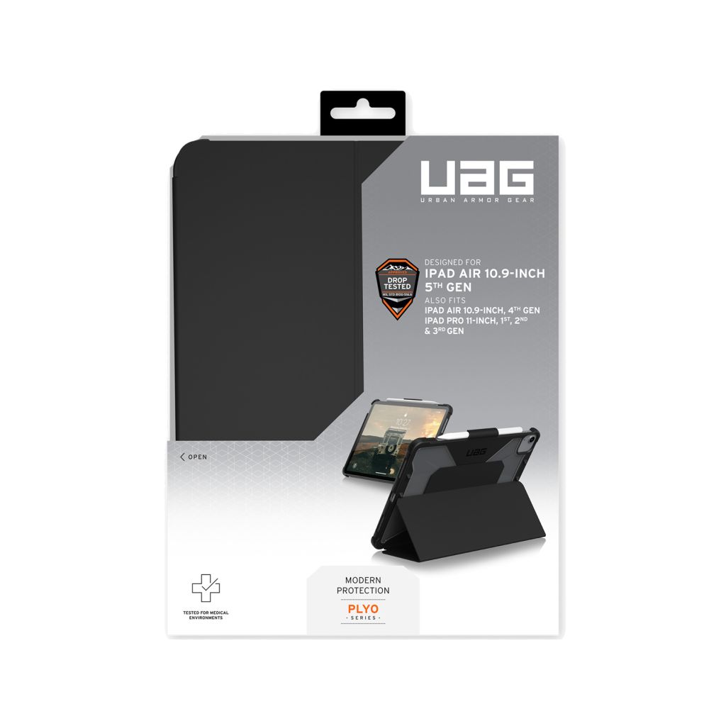 UAG Plyo Backcover Apple iPad Air 11 inch (2025) M3 / (2024) M2 / Air 5 (2022) / Air 4 (2020) / Pro 11 (2018/2020) - Zwart