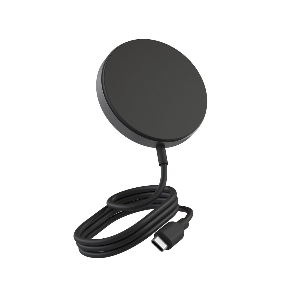 Zens Qi2 Pro 1 draadloze oplader - Zwart
