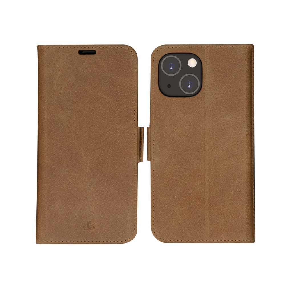 dbramante1928 Copenhagen Bookcase Apple iPhone 14 - Bruin