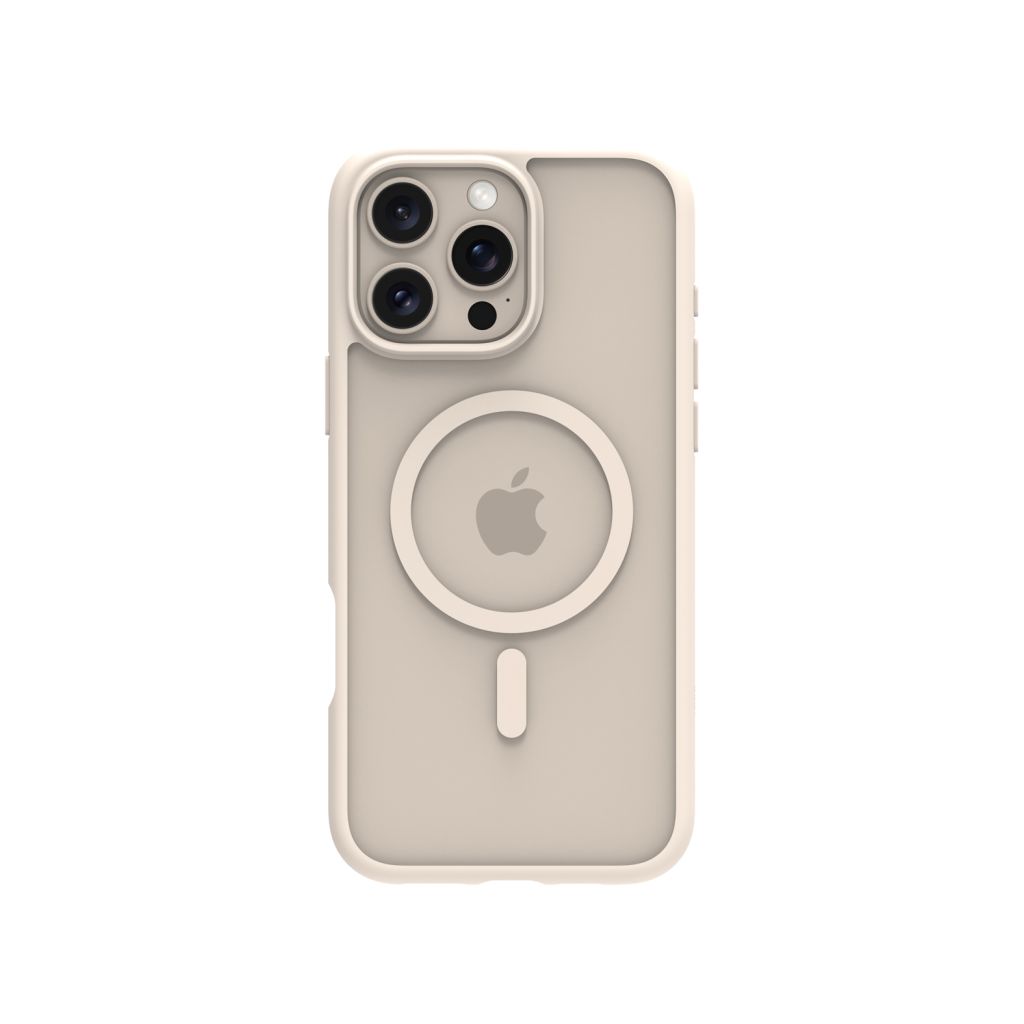 dbramante1928 Grenen Backcover MagSafe Apple iPhone 16 Pro Max - Transparant / Goud