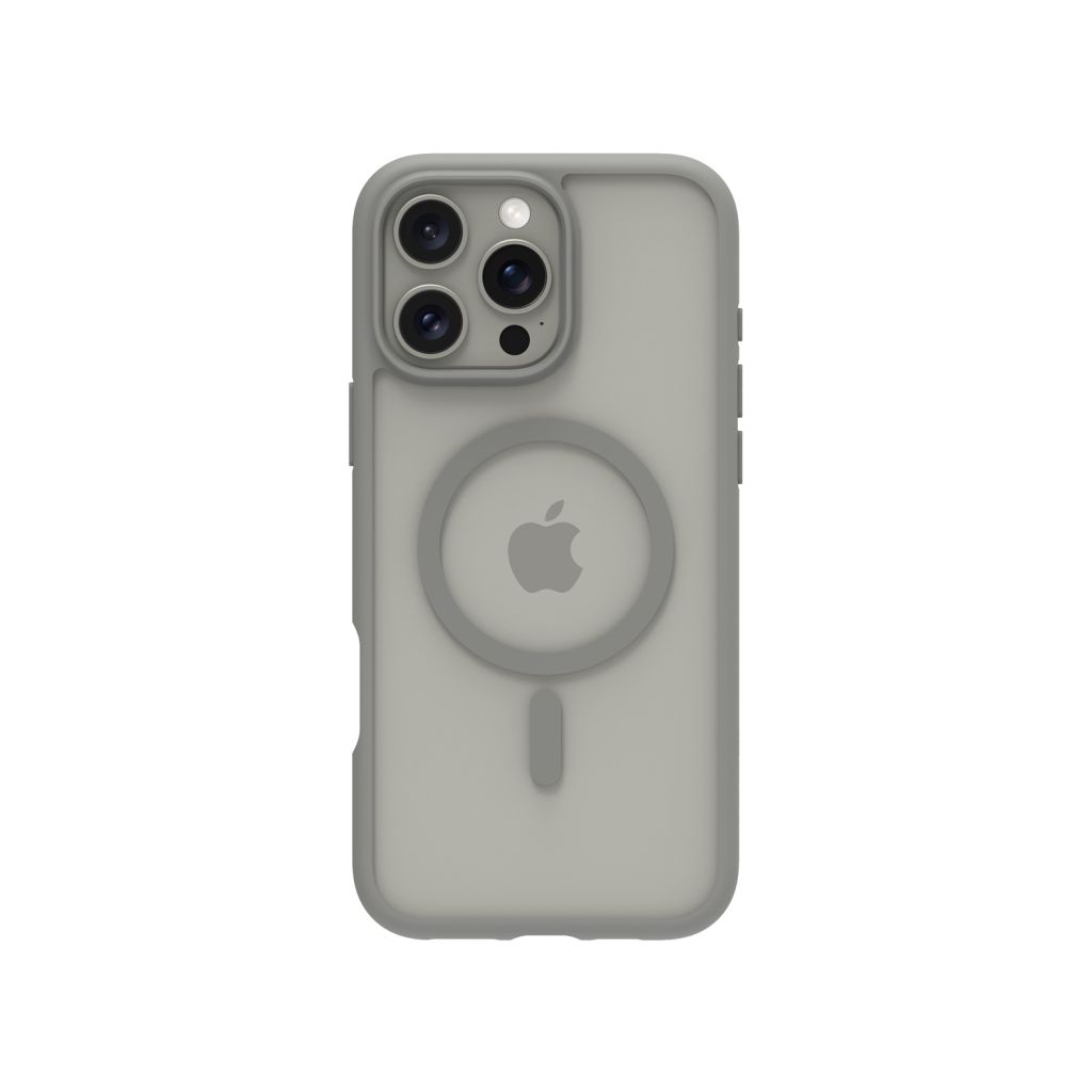 dbramante1928 Grenen Backcover MagSafe Apple iPhone 16 Pro Max - Transparant / Titanium