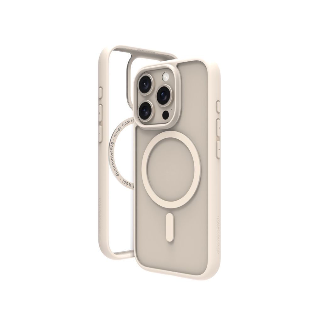 dbramante1928 Grenen Backcover MagSafe Apple iPhone 16 Pro - Transparant / Goud