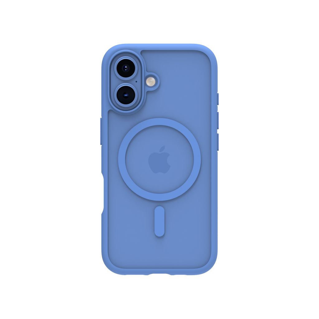 dbramante1928 Grenen Backcover MagSafe Apple iPhone 16 - Transparant / Indigo