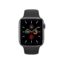 Apple Watch Series 5 40mm Aluminum Black Wifi Black Sport Band - C-grade