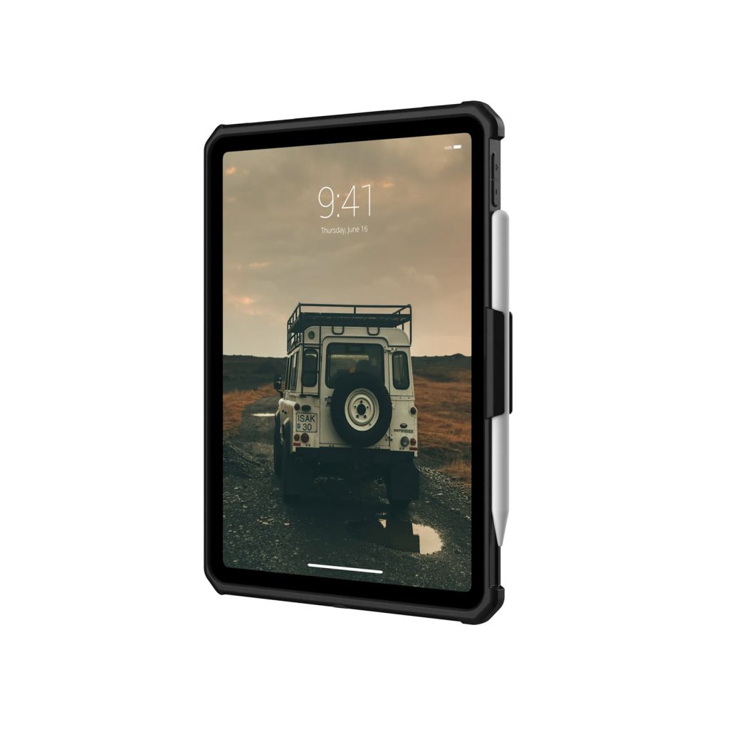 UAG Scout backcover met KickStand en Handstrap Apple iPad 11 (2025) / iPad 10 (2022) in fabrieksverpakking - Zwart
