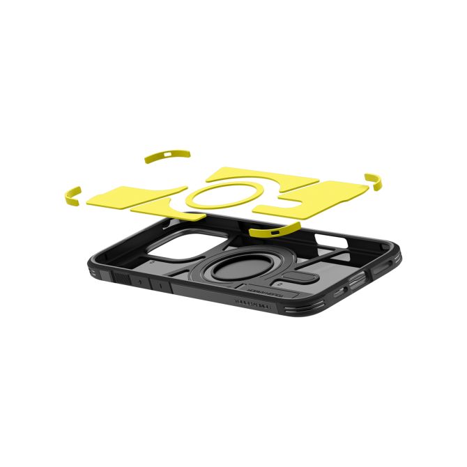 Spigen Tough Armor Backcover MagSafe Apple iPhone 16 Pro - Zwart