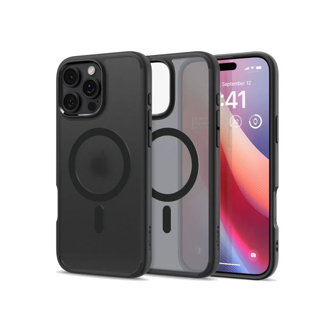 Spigen Ultra Hybrid Backcover MagSafe Apple iPhone 16 Pro Max - Frost Black