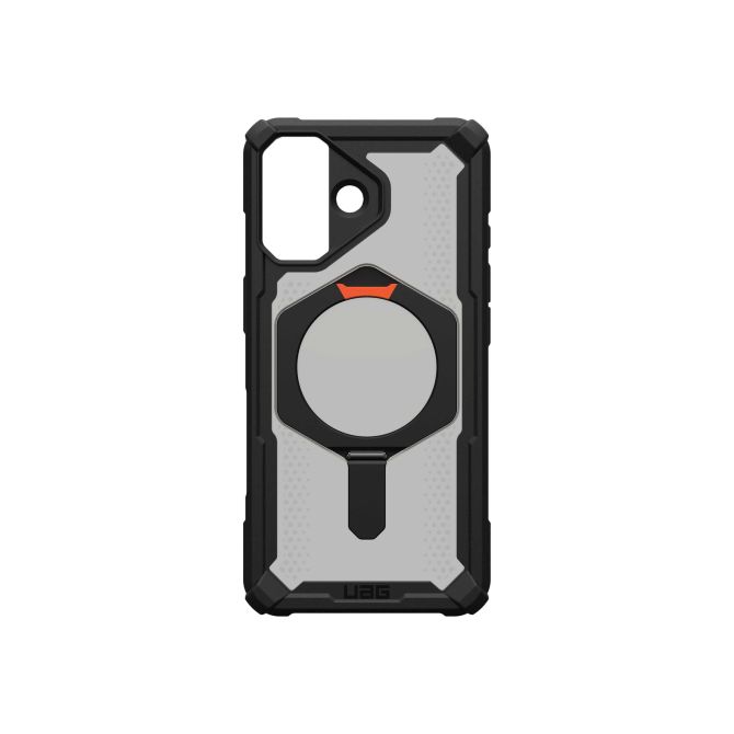 UAG Plasma XTE Backcover MagSafe Apple iPhone 17 - Black Pop Orange