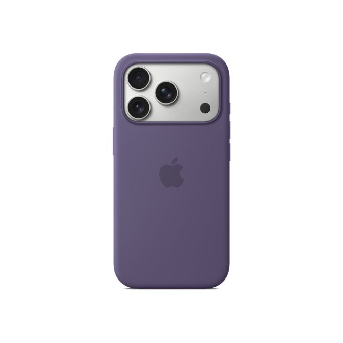 Siliconenhoesje met MagSafe Apple iPhone 17 Pro Max - Purple Fog