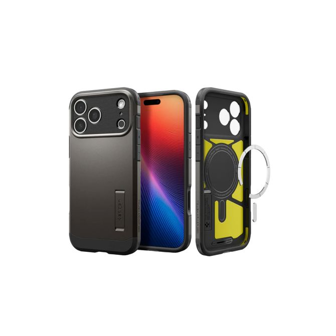 Spigen Tough Armor Backcover MagSafe Apple iPhone 17 Pro Max - Gunmetal