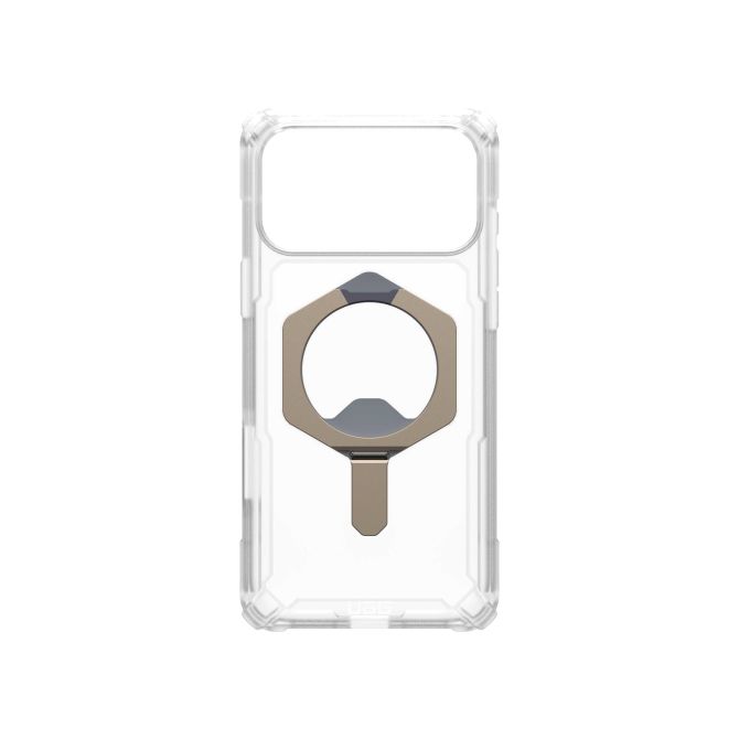 UAG Plasma XTE Backcover MagSafe Apple iPhone 17 Pro - Clear Titanium