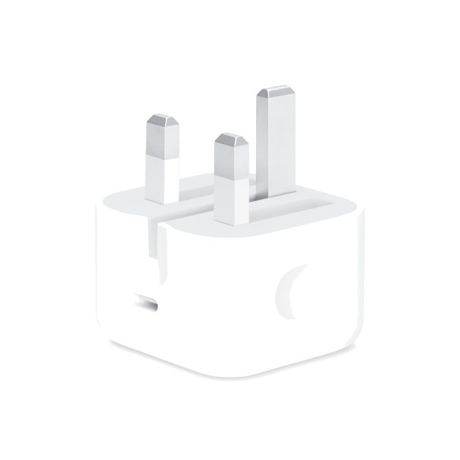 Apple USB-C Power Adapter 20W - Type G - Wit