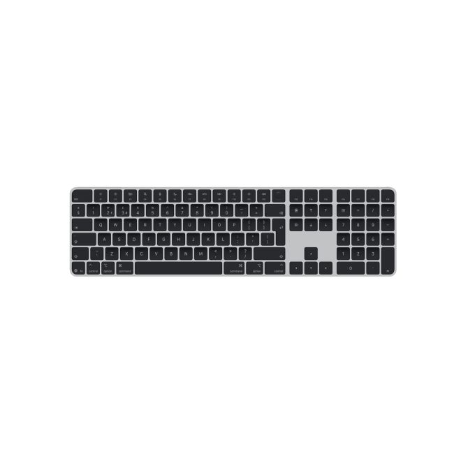 Apple Magic Keyboard met Numpad en Touch ID - Draadloos Toetsenbord - QWERTY / UK (2024) - Zwart