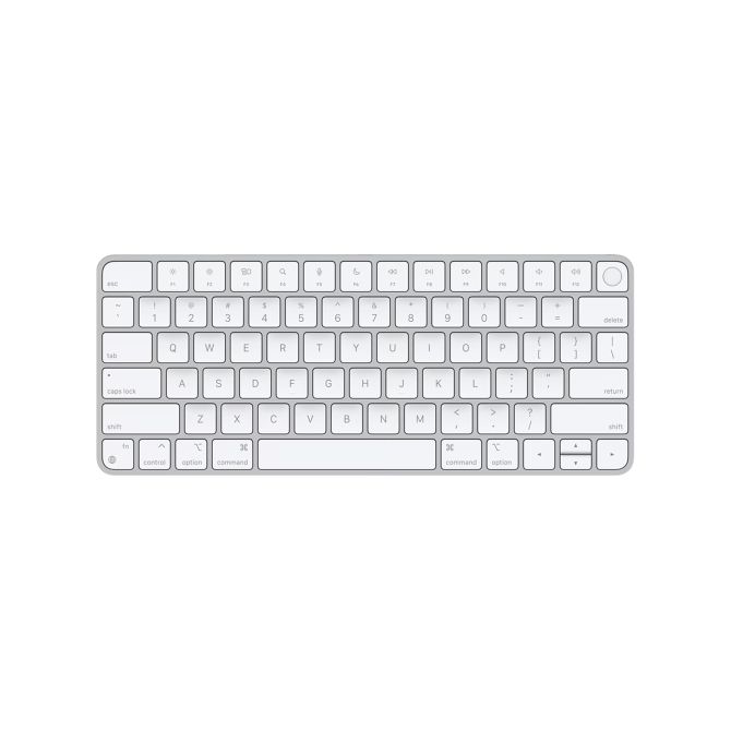 Apple Magic Keyboard met Touch ID - Draadloos toetsenbord - QWERTY / US - Lightning - Wit
