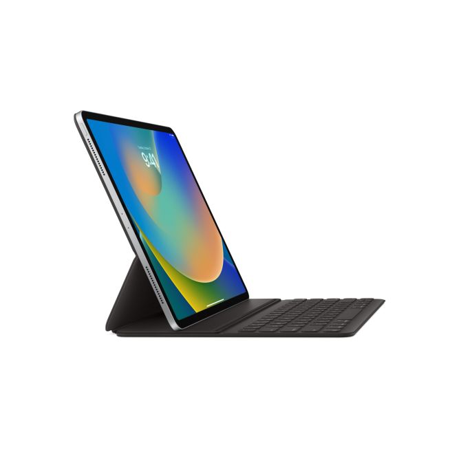 Smart Folio Keyboard Apple iPad Air 13 inch (2025) M3 / (2024) M2 / iPad Pro 12.9 (2018/2020/2021/2022) - QWERTY / US - Zwart