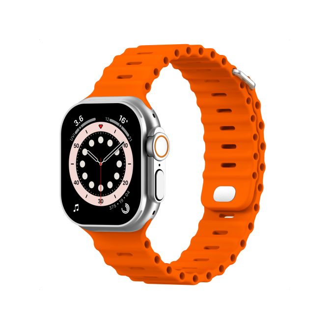 Accezz Ocean bandje Apple Watch Series 1 - 11 / SE / Ultra (44/45/46/49 mm) - Oranje