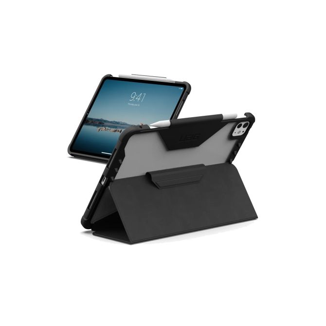 UAG Plyo LT Bookcase Apple iPad Pro 11 (2025) M5 / (2024) M4 - Ice Black